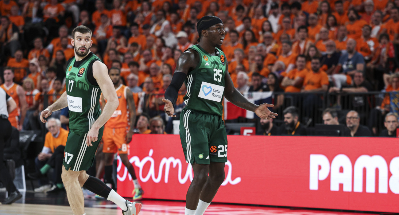 Ο Παναθηναϊκός μπήκε... μουδιασμένος στο Game 5 της Roig Arena / Eurokinissi