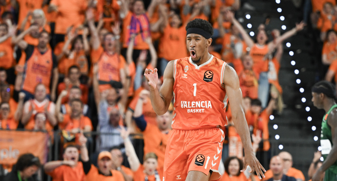 Ο Κάμερον Τέιλορ της Βαλένθια / Πηγή: JM Casares/Euroleague Basketball via Getty Images
