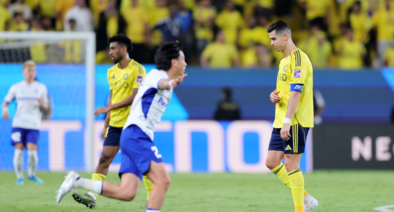 Ο Κριστιάνο Ρονάλντο στον χαμένο τελικό του AFC Champions League / Πηγή: Abdullah Ahmed/Getty Images
