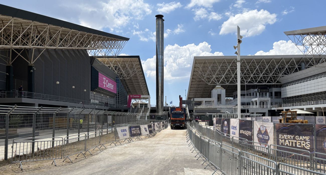 Ο περιβάλλοντας χώρος του Telekom Center - Πηγή: Athletiko