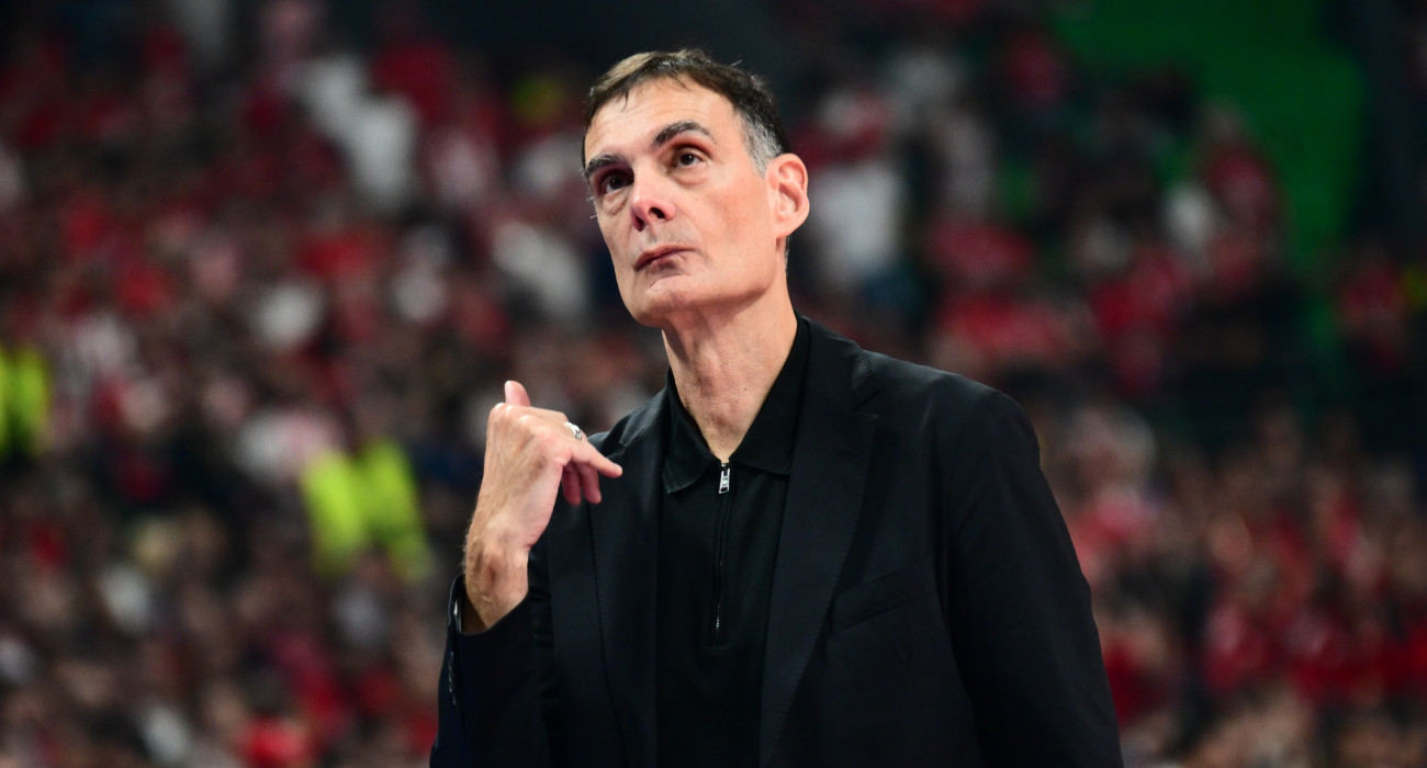 O Γιώργος Μπαρτζώκας στον ημιτελικό του Final Four, Πηγ΄ή: Eurokinissi