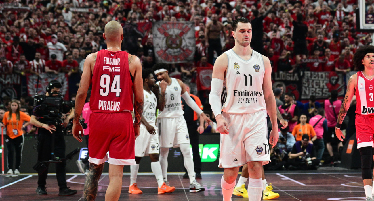 Ο Μάριο Χεζόνια στον τελικό του Final Four/ Εurokinissi