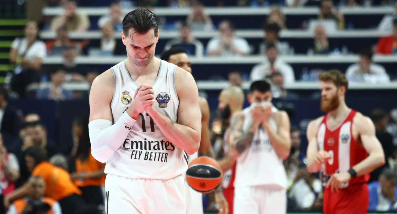 Ο Μάριο Χεζόνιο στον τελικό της EuroLeague / Πηγή: Eurokinissi