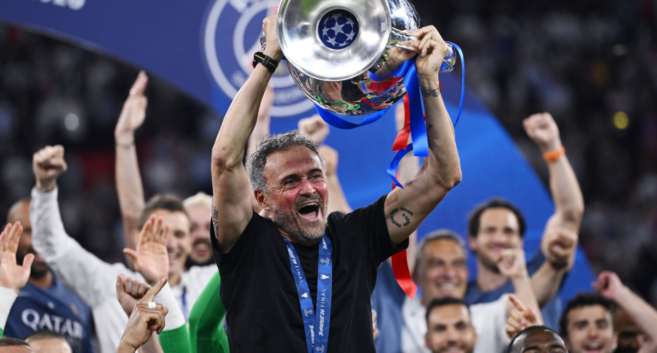 Ο Λουίς Ενρίκε κατέκτησε για τρίτη φορά το Champions League / Πηγή: Imago Images