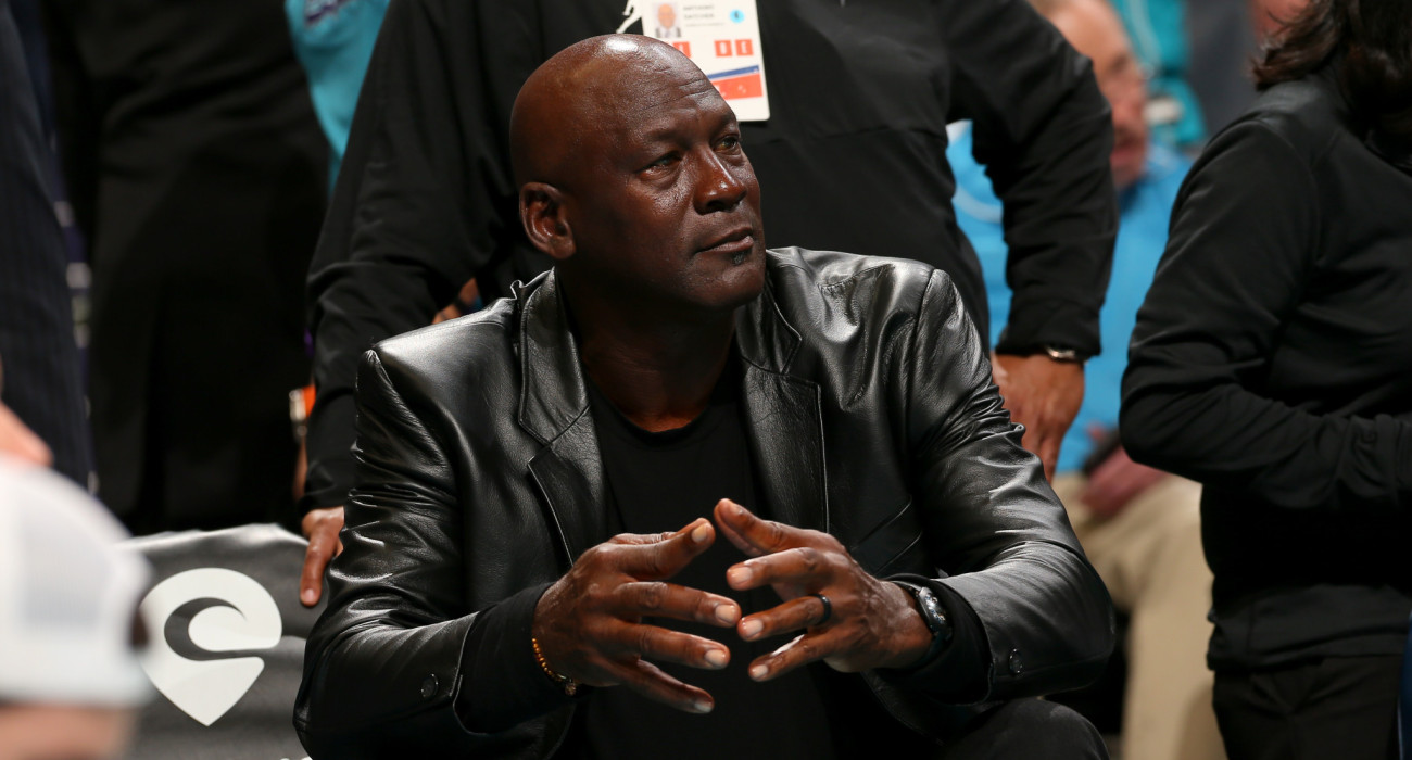 Ο θρυλικός Μάικλ Τζόρνταν / Πηγή:  Kent Smith/NBAE via Getty Images