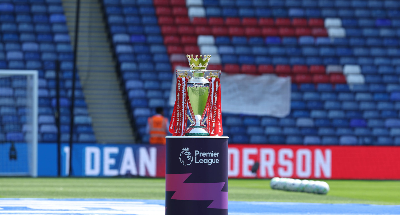 Το τρόπαιο της Premier League στο γήπεδο της Κρίσταλ Πάλας / Πηγή: Imago