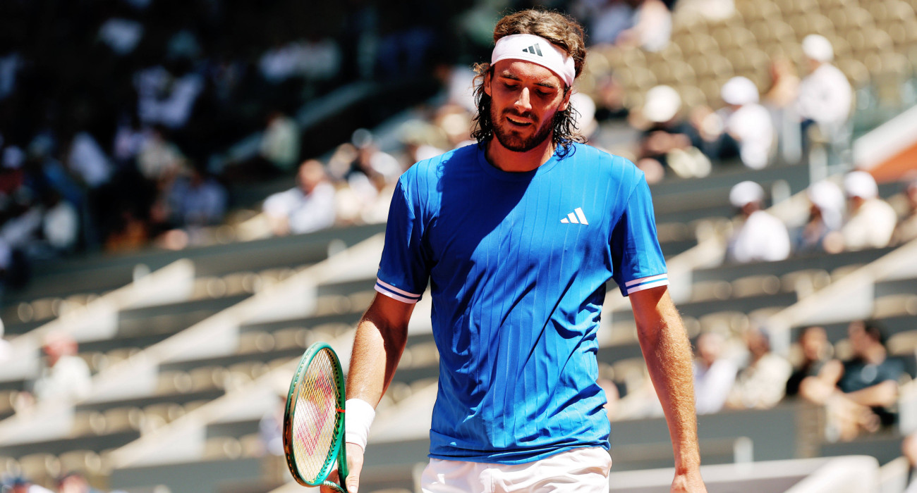 Ο Στέφανος Τσιτσιπάς στο Roland Garros / IMAGO / GEPA pictures