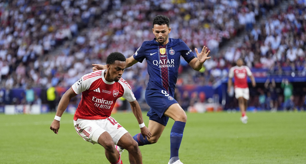 Στιγμιότυπο από τον τελικό του Champions League ανάμεσα σε Παρί Σεν Ζερμέν και Άρσεναλ / Πηγή: imago