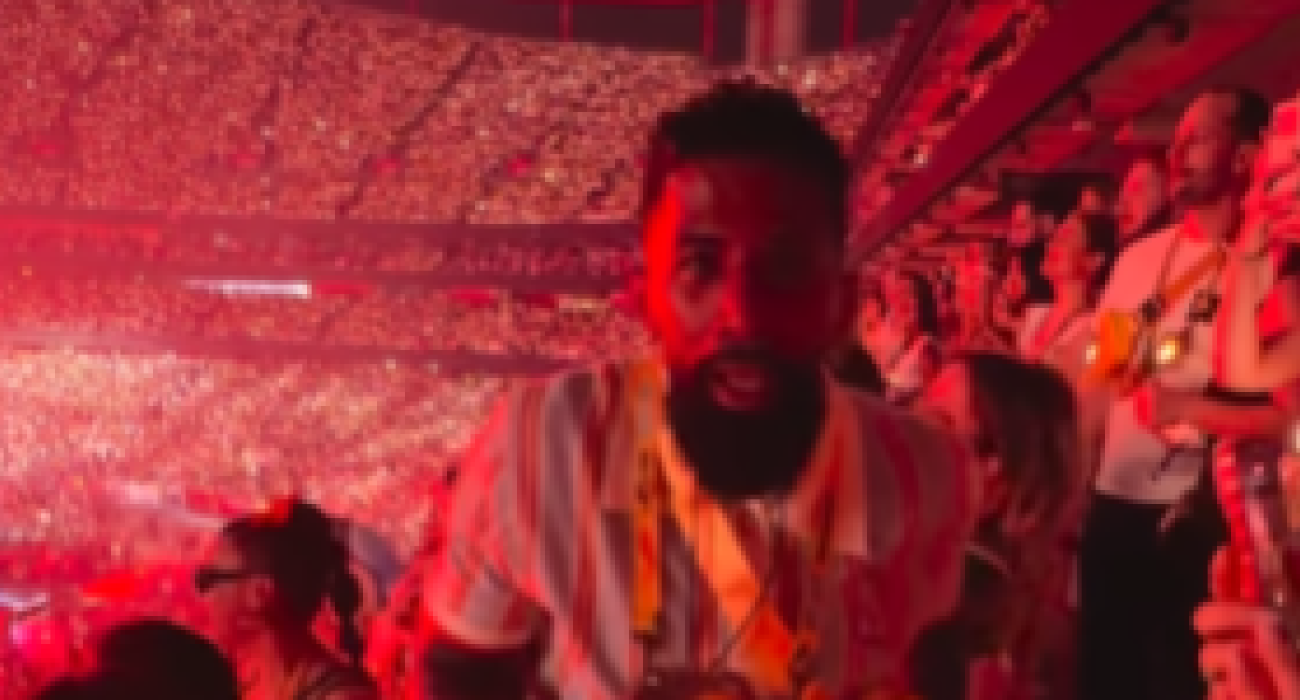 Ο Ροντινέι συναυλία του Bad Bunny / Screenshot