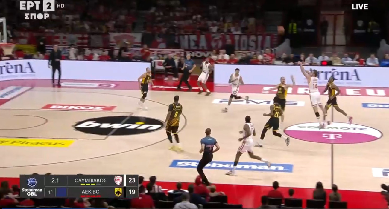 Το buzzer beater του Σάσα Βεζένκοφ κόντρα στην ΑΕΚ