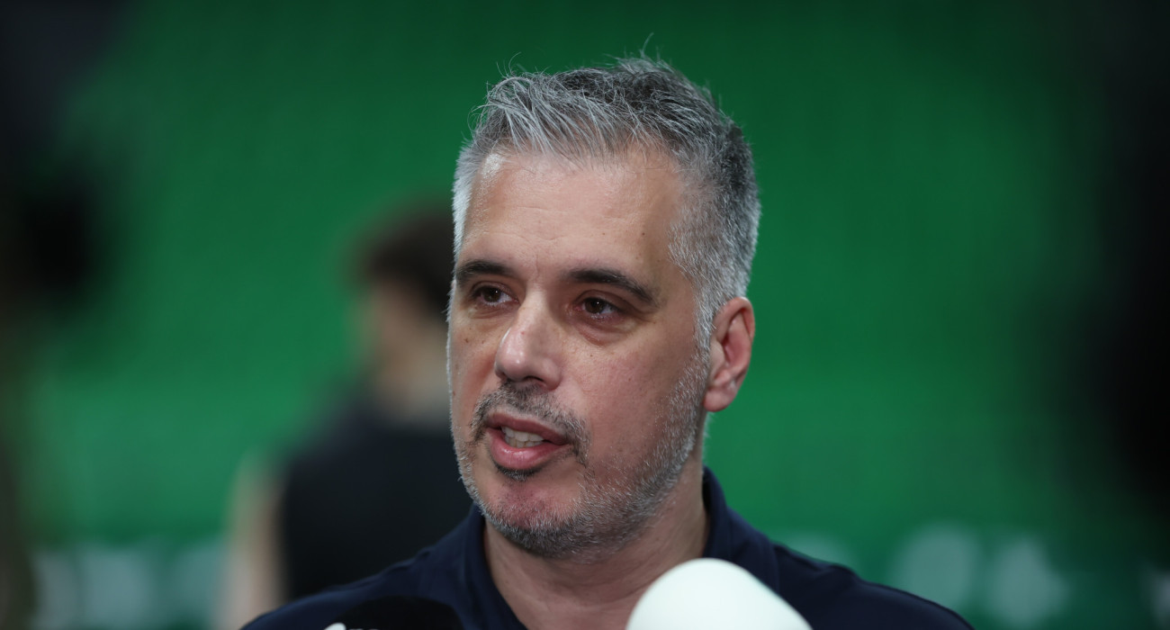 Ο Δημήτρης Κοντός στη media day του Παναθηναϊκού, Πηγή: Intime