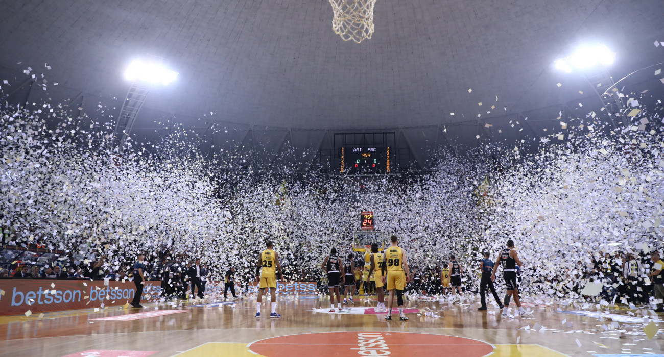 Ο κόσμος του Άρη στο Nick Galis Hall / Πηγή: Eurokinissi