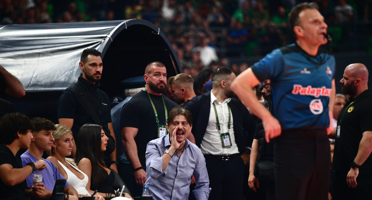 Γιαννακόπουλος και Παπαπέτρου στο Game 2 / Πηγή: Eurokinissi