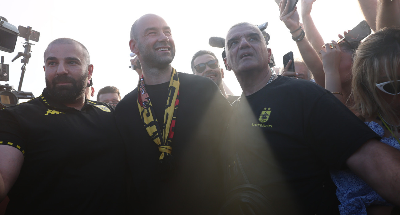Η άφιξη του Βασίλη Σπανούλη στην Θεσσαλονίκη για τον Άρη / Πηγή: Eurokinissi