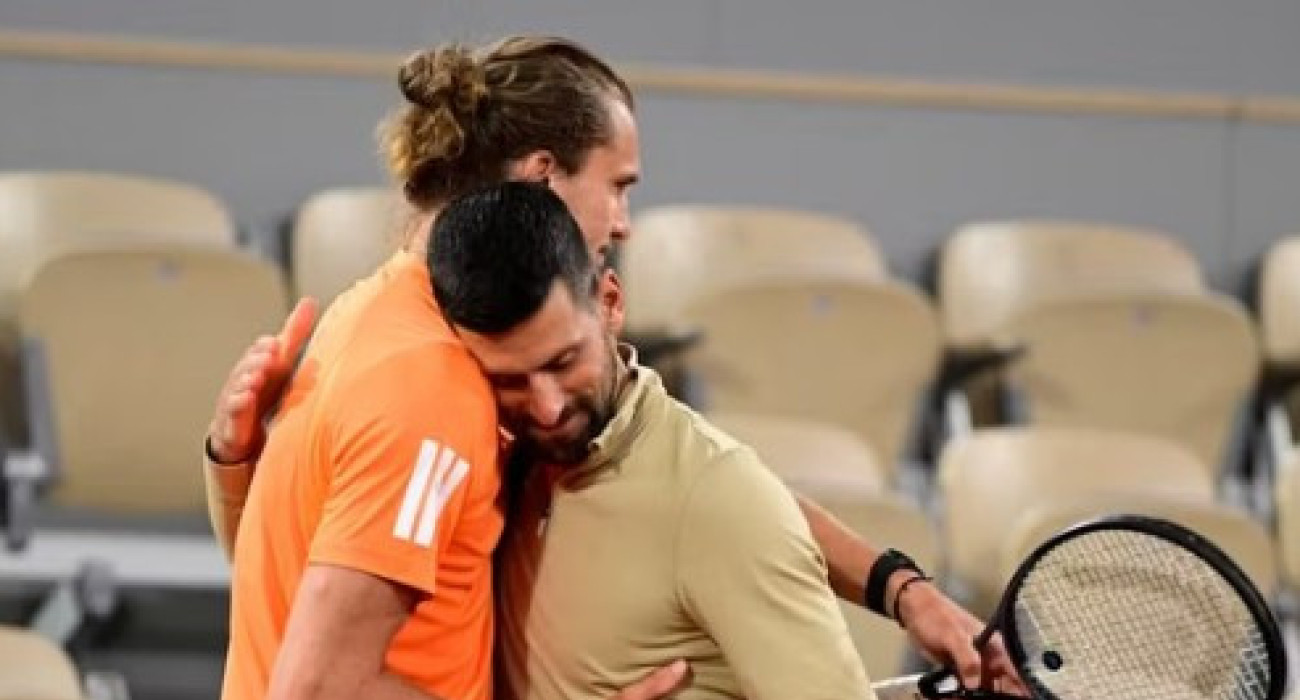 Ο Τζόκοβιτς αποθέωσε τον Ζβέρεφ/ @djokernole