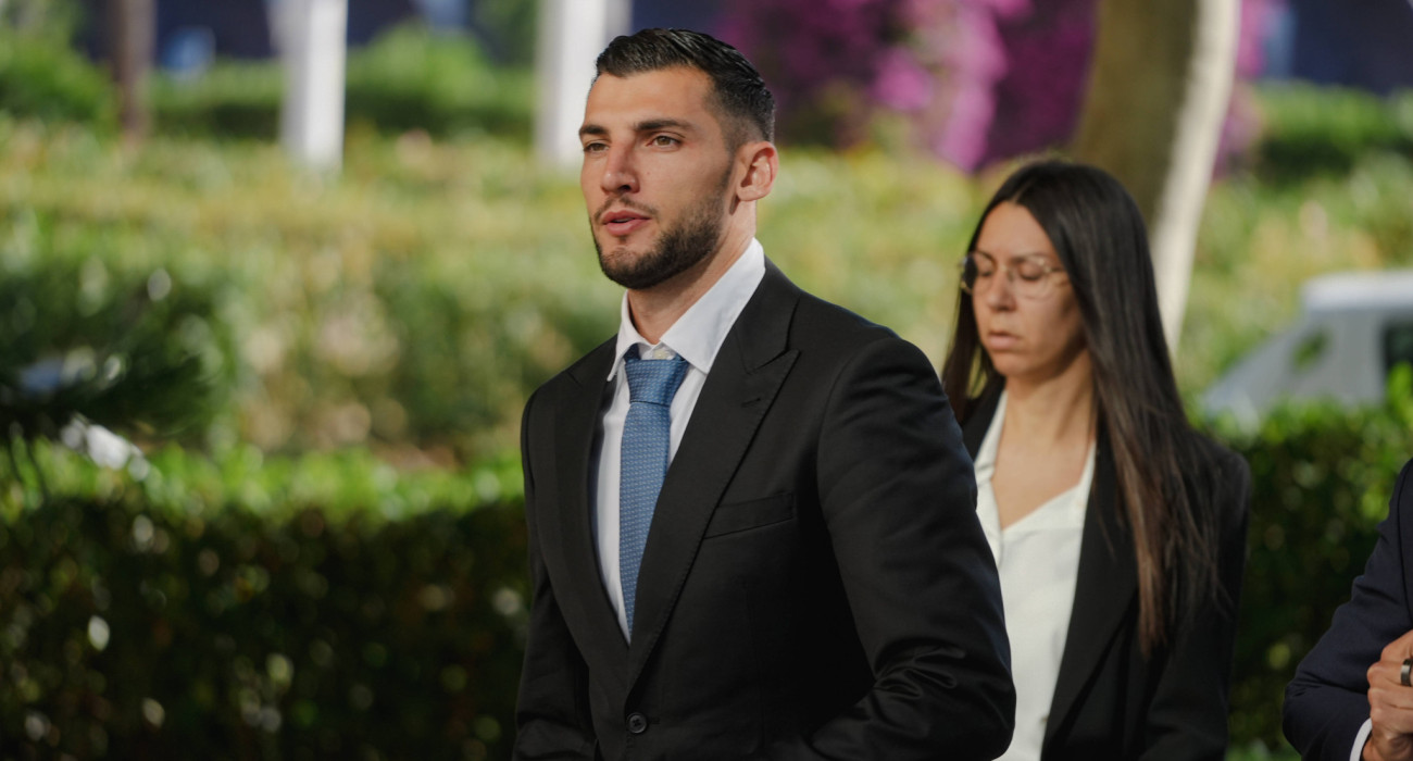 Ο Ράφα Μιρ κατά την άφιξή του στο δικαστήριο / Πηγή: Imago