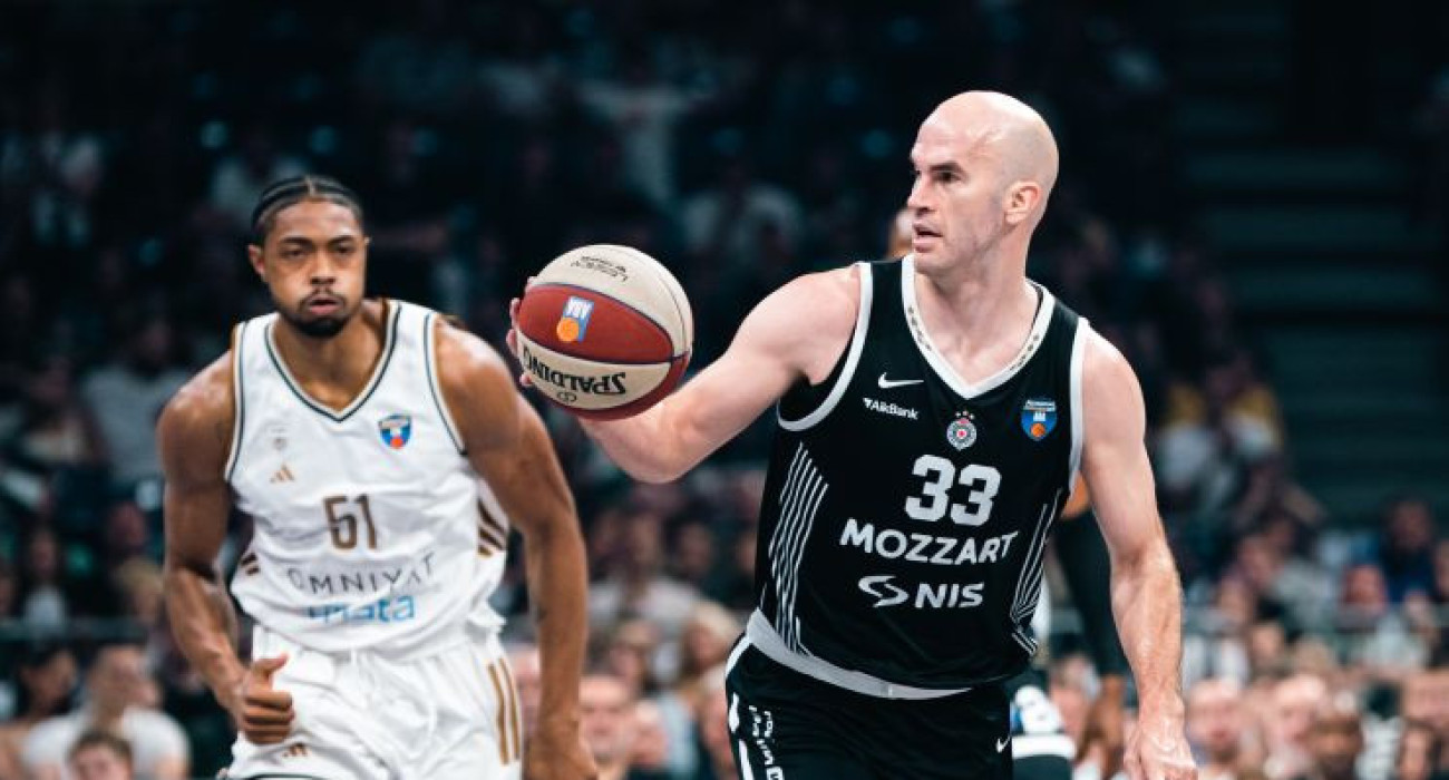 Στιγμιότυπο από το Game 3 ανάμεσα σε Παρτίζαν και Dubai / Πηγή: ABA Liga