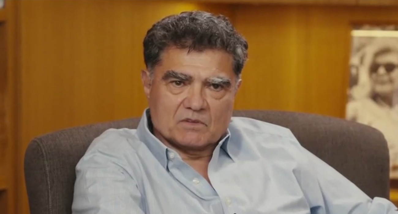 Ο Γιάννης Βαρδινογιάννης / Screenshot