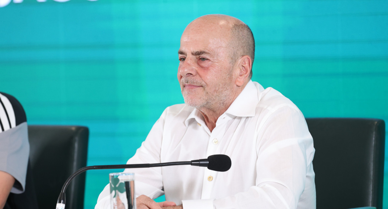 Ο Γιάννης Αλαφούζος στην παρουσίαση του Νίστρουπ/ Eurokinissi