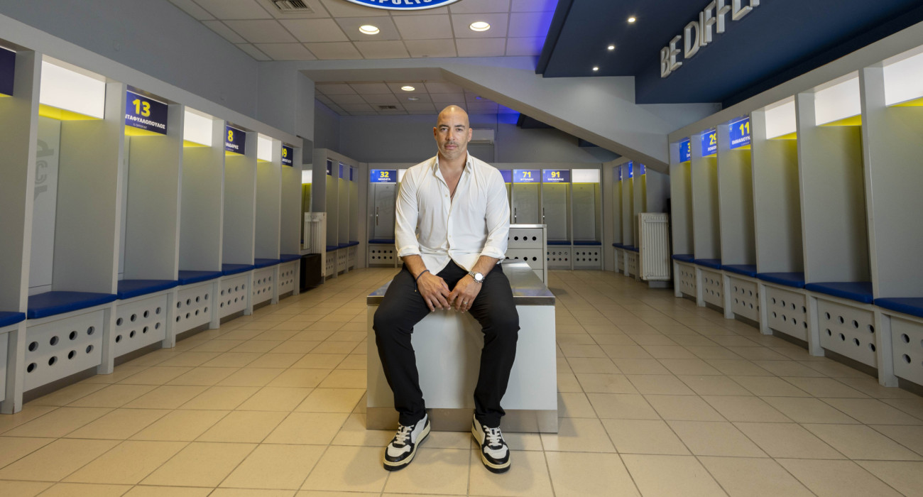 Ο Χερόνιμο Μπαράλες στον Αστέρα AKTOR ως team manager / Πηγή: asterastripolis.gr