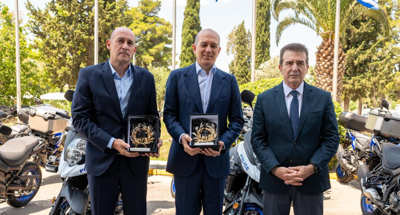 Οι αδερφοί Αγγελόπουλοι πραγματοποίησαν δωρεά στην ΕΛ.ΑΣ, Πηγή: ΥΠ.ΤΠ