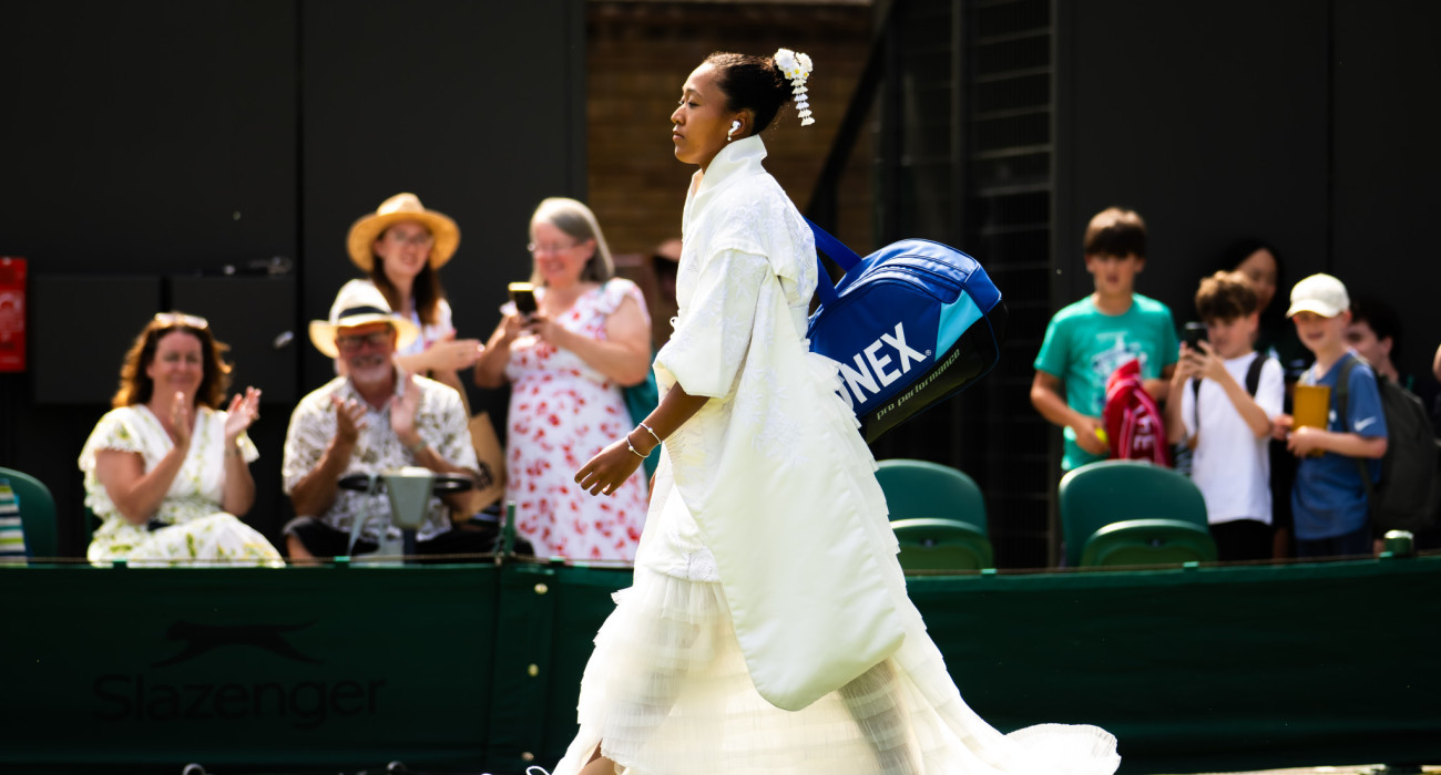 Η Ναόμι Οσάκα στο Wimbledon / Πηγή: Getty Images