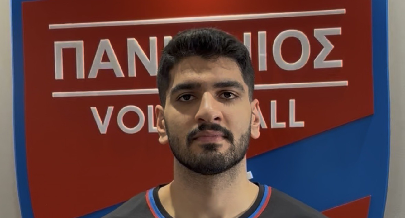 O Αλί Χαγκπαράστ στον Πανιώνιο Betsson / Πηγή: panioniosvolleymen.gr