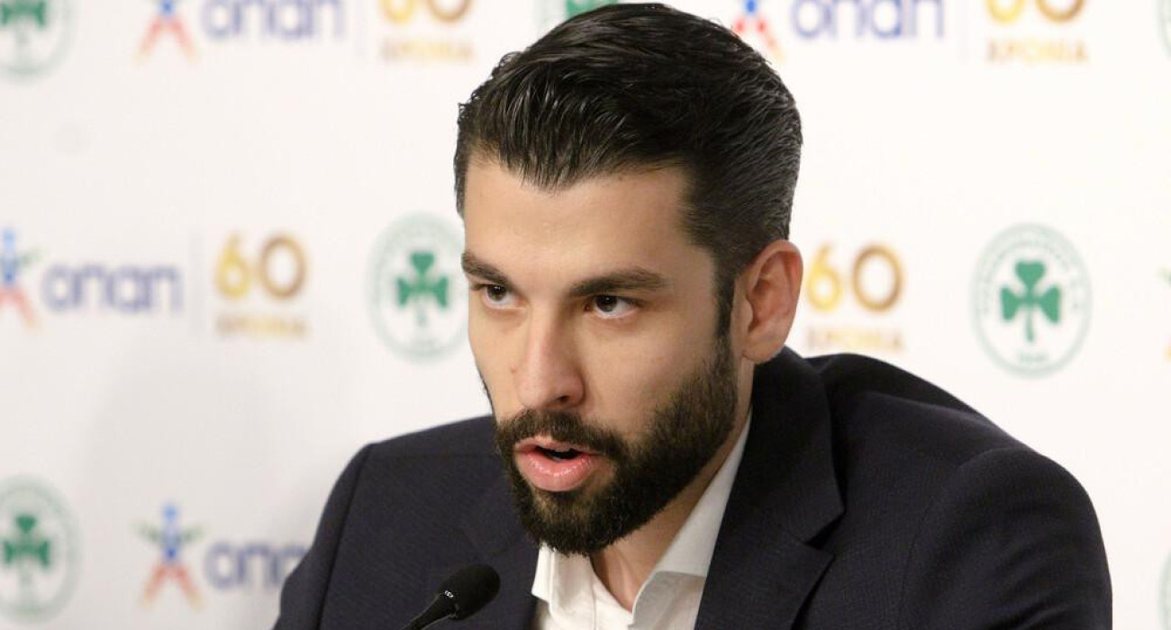 Ο Γενικός Διευθυντής της ΚΑΕ Παναθηναϊκός, Σταύρος Ντίνος