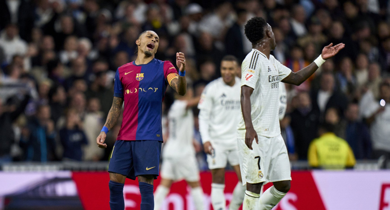 Ο Ραφίνια και ο Βινίσιους / Πηγή: Getty Images