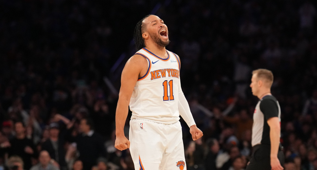 Ο ηγέτης των Νιου Γιορκ Νικς, Τζέιλεν Μπράνσον / Πηγή: Getty Images