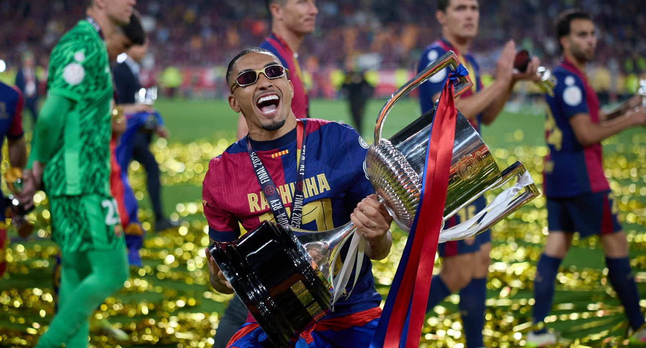 H απονομή του Copa del Rey στην Μπαρτσελόνα (video)