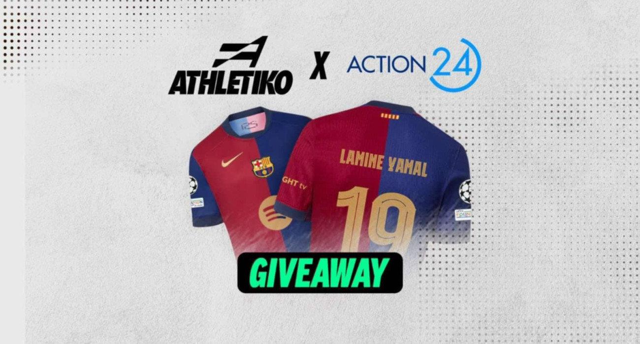 Μεγάλος διαγωνισμός Athletiko και ACTION 24: Κερδίστε μία φανέλα του Λαμίν Γιαμάλ!