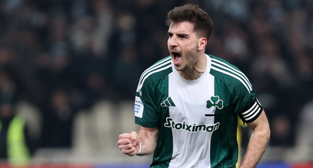 Ο Φώτης Ιωαννίδης με τη φανέλα του Παναθηναϊκού / Πηγή: In Time