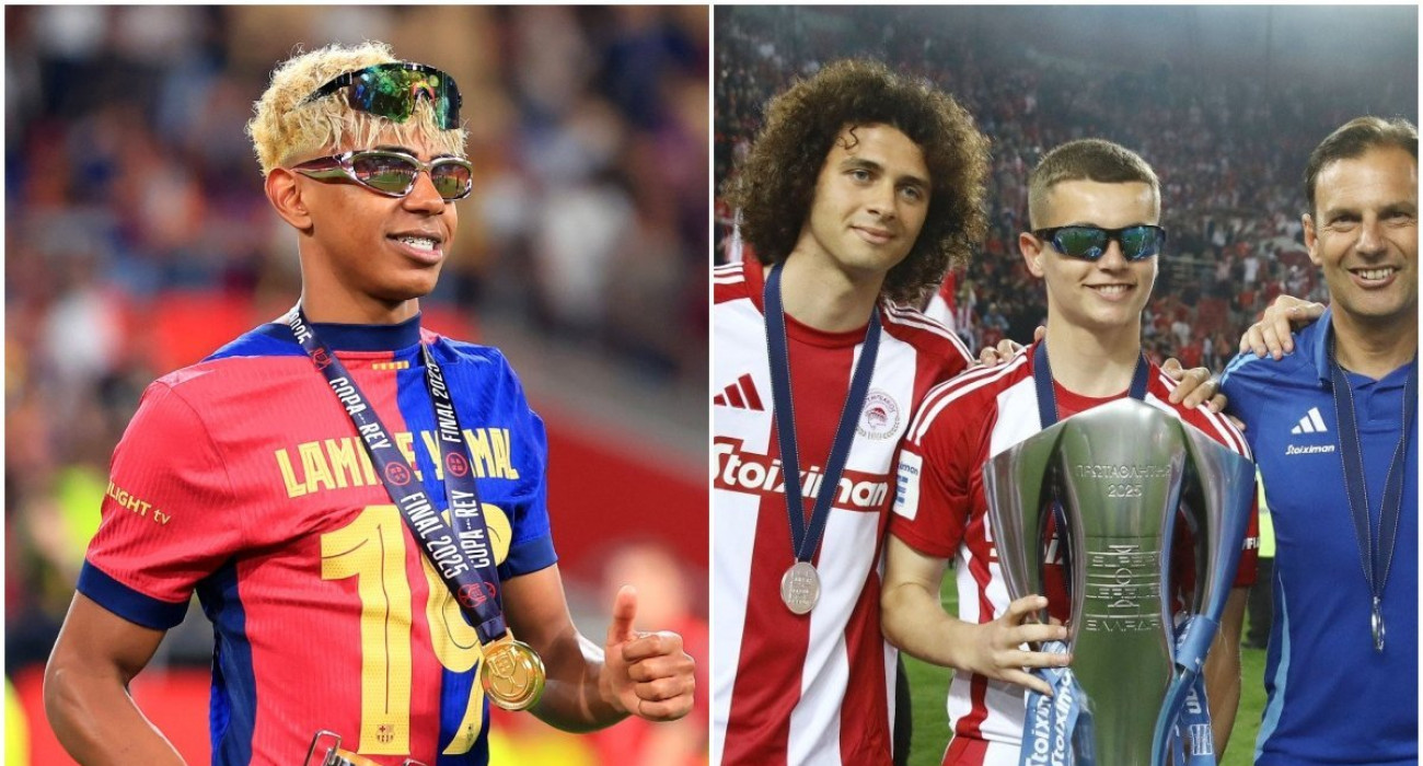 Ο Μουζακίτης πανηγύρισε σαν... Γιαμάλ με έξαλλο γυαλί ηλίου