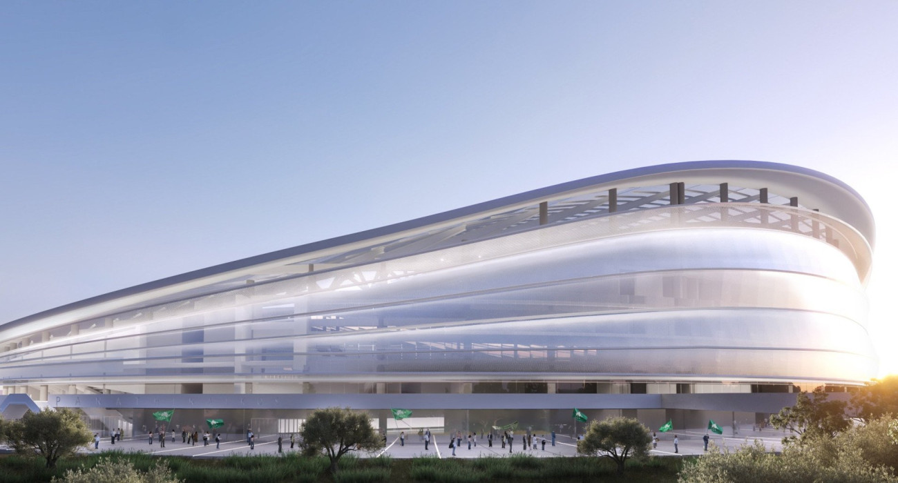 Η μακέτα με το νέο γήπεδο του Παναθηναϊκού στην περιοχή του Βοτανικού