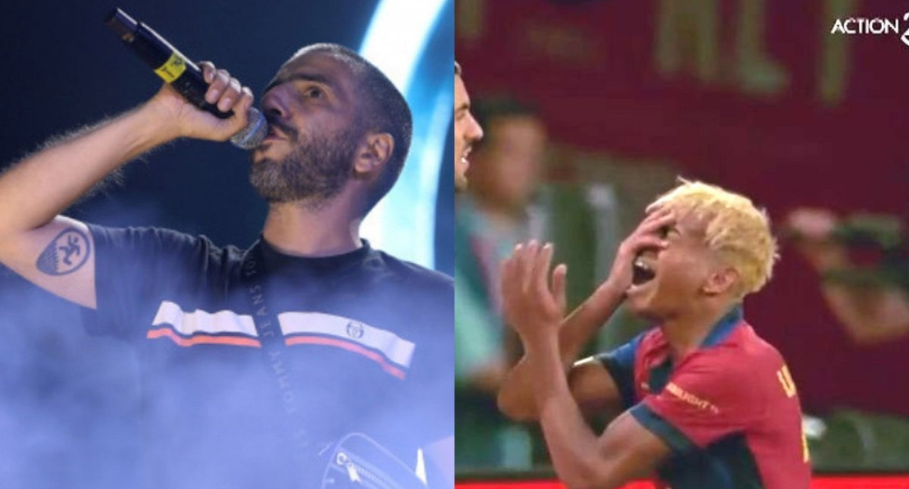 Ο Γιαμάλ στο έδαφος και ο ΛΕΞ με την ατάκα της βραδιάς (video)