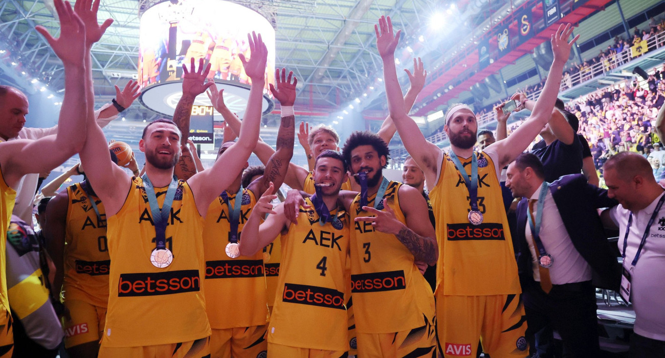 Πόσα χρήματα εξασφάλισε η ΑΕΚ Betsson από την κατάκτηση της 3ης θέσης στο Final 4 του BCL