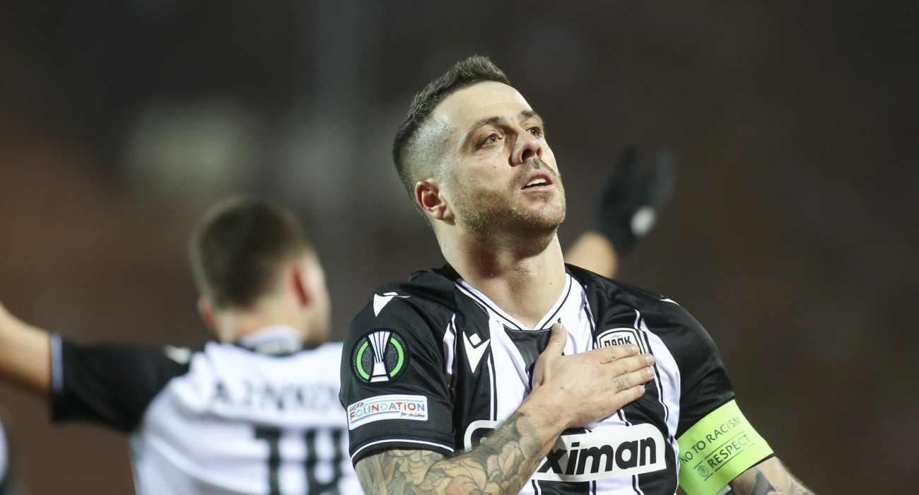 Ο Αντρέ Βιεϊρίνια σε αγώνα του ΠΑΟΚ / Πηγή: Eurokinissi