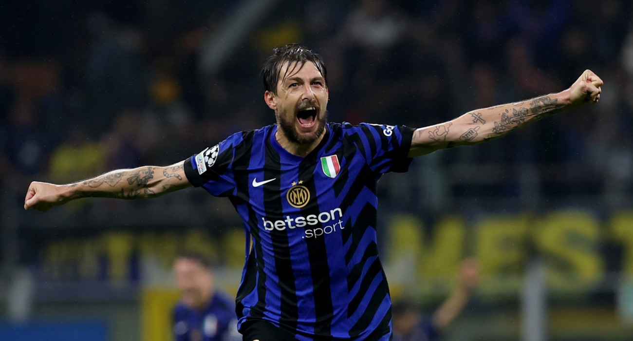 Ο Αρτσέμπι πανηγυρίζει το 3-3 στον ημιτελικό με την Μπαρτσελόνα / Πηγή: Getty Images