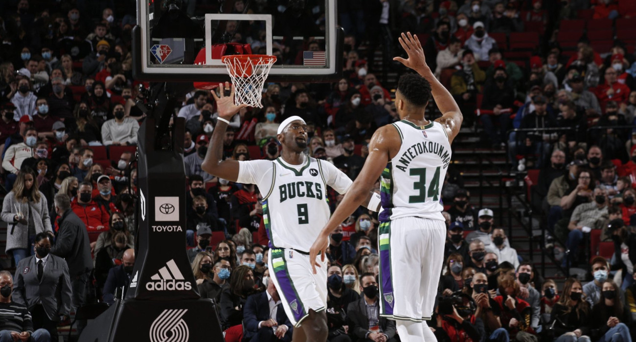 Γιάννης Αντετοκούνμπο και Μπόμπι Πόρτις, Πηγή: Getty Images