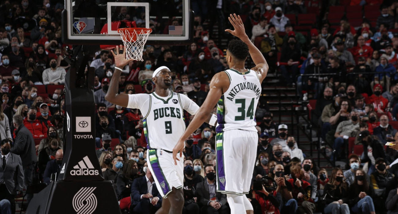 Γιάννης Αντετοκούνμπο και Μπόμπι Πόρτις, Πηγή: Getty Images