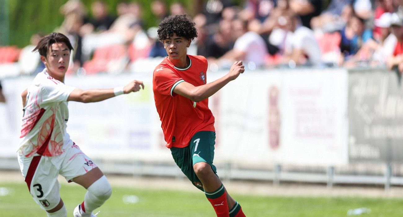 Ο Ρονάλντο junior έκανε το ντεμπούτο του με την Κ15 της Εθνικής Πορτογαλίας / Πηγή: Imago