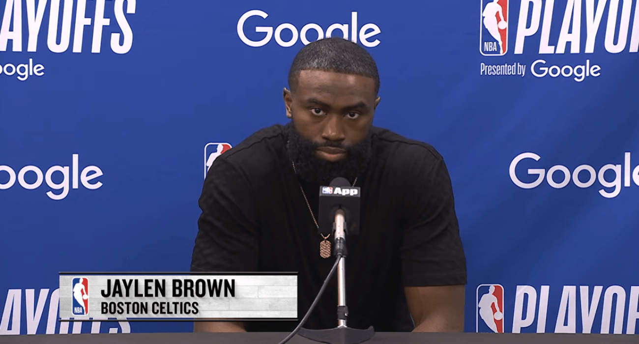 Ο Τζέιλεν Μπράουν με δύο λέξεις είπε τα πάντα για την κατάσταση του Τέιτουμ