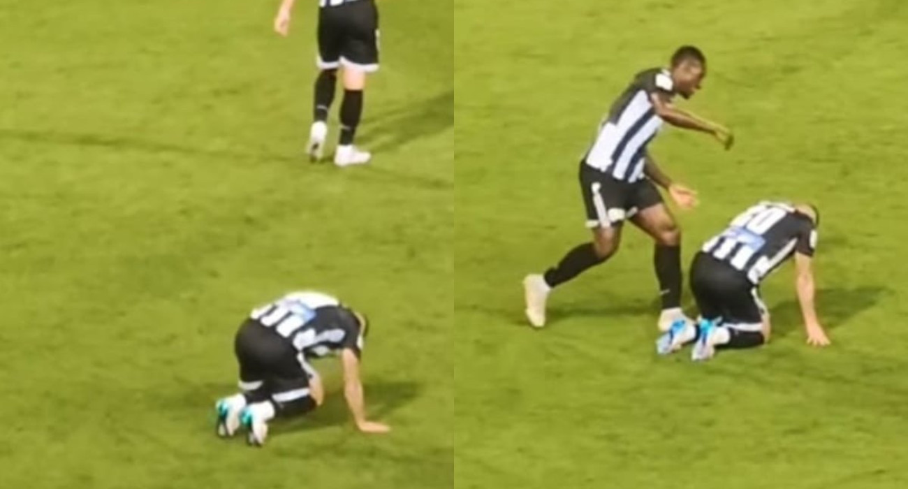 Το συγκλονιστικό βίντεο του Athletiko με τον Βιεϊρίνια να λυγίζει στο τέλος του ματς