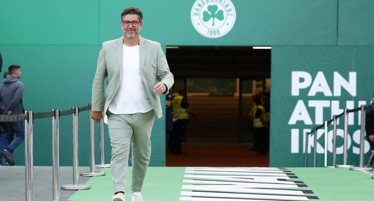 Ο προπονητής του Παναθηναϊκού, Ρουί Βιτόρια - ΠΗΓΗ: ΙΝΤΙΜΕ