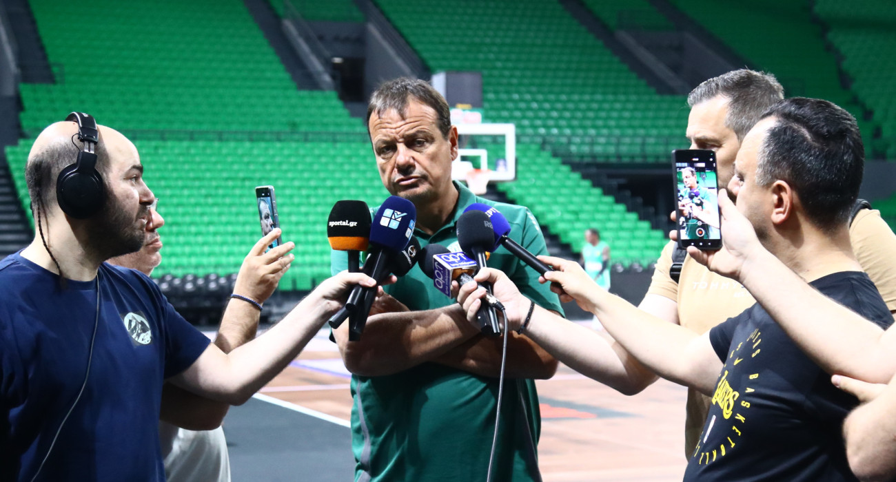 Ένας διαφορετικός Αταμάν: «Κοφτές» και απότομες δηλώσεις πριν τους τελικούς με τον Ολυμπιακό