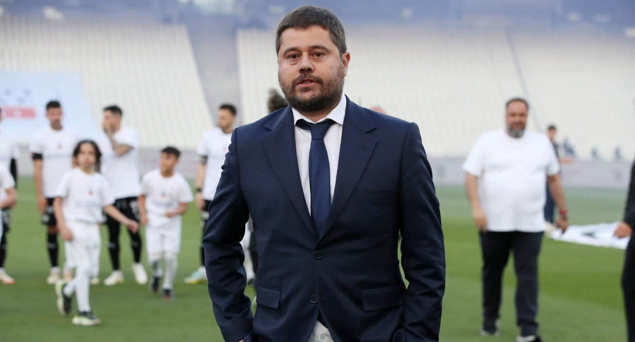 Ο πρόεδρος της ΕΠΟ Μάκης Γκαγκάτσης / Πηγή: Intime