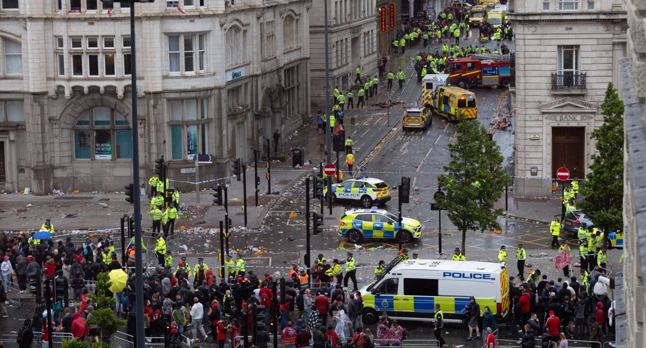 Σοκαριστικές σκηνές εκτελίχθηκαν στο Λίβερπουλ / Πηγή: Imago