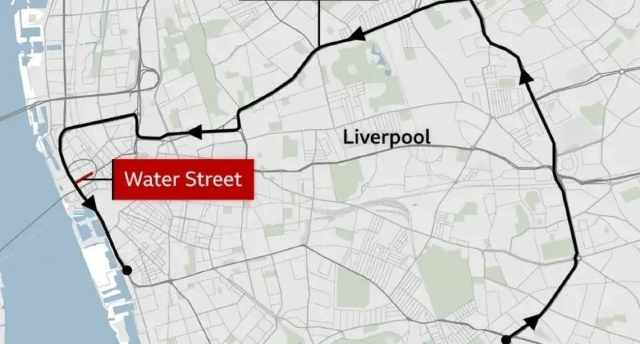 Ο χάρτης που δείχνει που ακριβώς έγινε η επίθεση / Πηγή: BBC