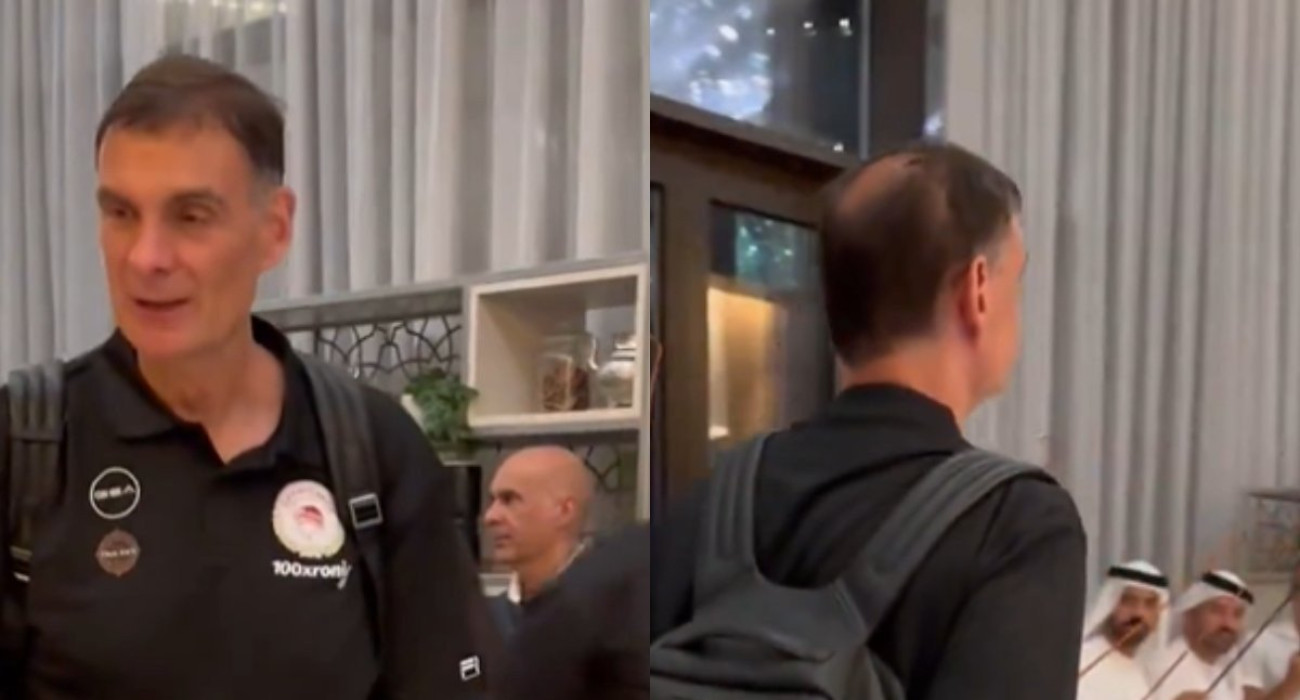 Η παραδοσιακή υποδοχή του Μπαρτζώκα στο ξενοδοχείο του Άμπου Ντάμπι (video)